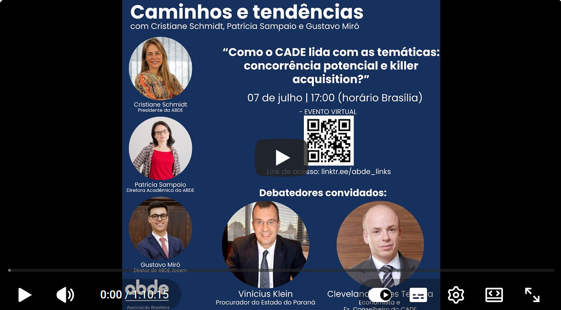 Como o CADE Lida com Concorrência Potencial e Killer Acquisition?